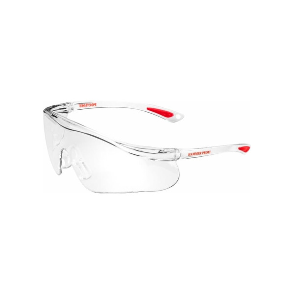 Открытые очки РОСОМЗ HAMMER PROFI StrongGlass 15537