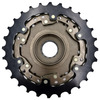 Трещотка Shimano Tourney TZ500, 7 скоростей, 14-28T, 500 г, без упаковки, AMFTZ5007428