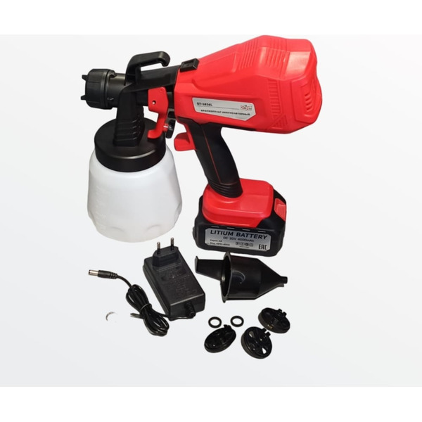 Аккумуляторный клеевой краскопульт AktiTool ST-1836L ST-18364000