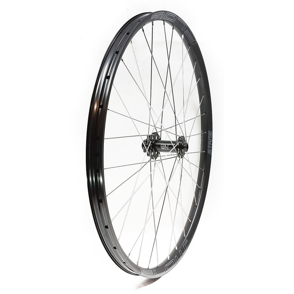 Колесо велосипедное Stan"s NoTubes, переднее, 27,5", Flow Mk4 Blk + Colt.30 Boost Blk + Rodi St.Steel Slv, CG-05857