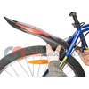Комплект крыльев Vinca Sport 20"-26", материал пластик, черный с красными вставками, HN 10-1 red