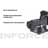 Поворотные слесарные тиски Inforce