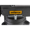 Поворотные слесарные тиски Inforce