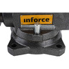 Поворотные слесарные тиски Inforce