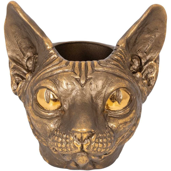 Кашпо для цветов BOGACHO 22942/бронзовый