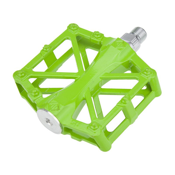 Педали MALAGE CK36, 92х94,5х15мм, ось CrMo, алюминиевые, зеленые, mlg-CK36 green