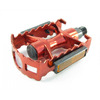 Педали Vinca sport VP 04А, алюминиевые, платформа 95*65 мм - 9/16", красные, VP 04А red
