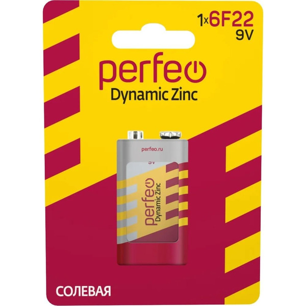 Батарейка Perfeo 6F22 30 009 802