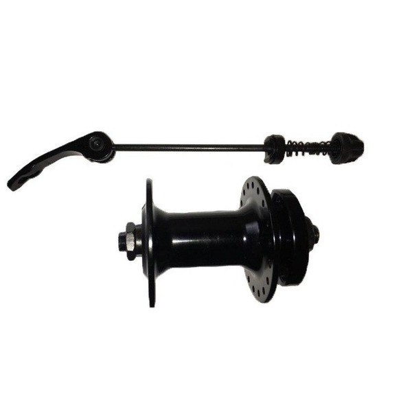 Велосипедная втулка Vinca Sport, передняя, с эксцентриком, 36 отверстий, чёрная, A208F