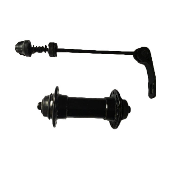 Велосипедная втулка Vinca Sport, передняя, 36 отверстий, с эксцентриком, чёрная, A281F