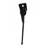 Подножка Vinca Sport, нерегулируемая, крепление на ось, 24", сталь, черная, VKS D24