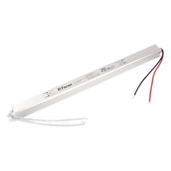 Ультратонкий электронный трансформатор для светодиодной ленты FERON LB001 41343