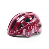 Велошлем детский Vinca Sport, красный, с рисунком, VSH 8 Magic flowers (Размер: S (48-52 см))
