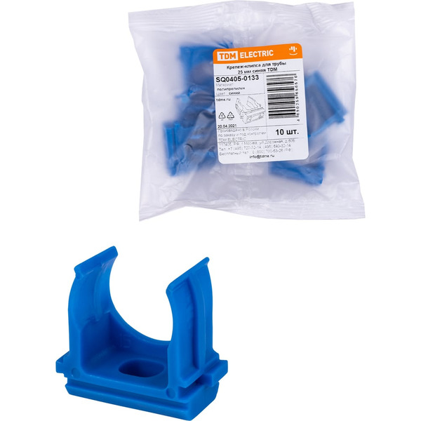 Крепеж-клипса для трубы TDM ELECTRIC SQ0405-0133