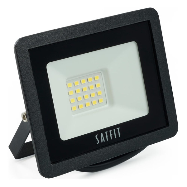 Светодиодный прожектор SAFFIT SFL90-20, черный 55064