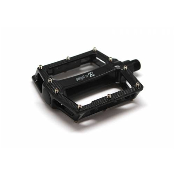 Педали велосипедные Z PLUS, DH/BMX/Fix-gear, алюминий, с шипами, промподшипники, 100х105х22,5 мм, Z-1412