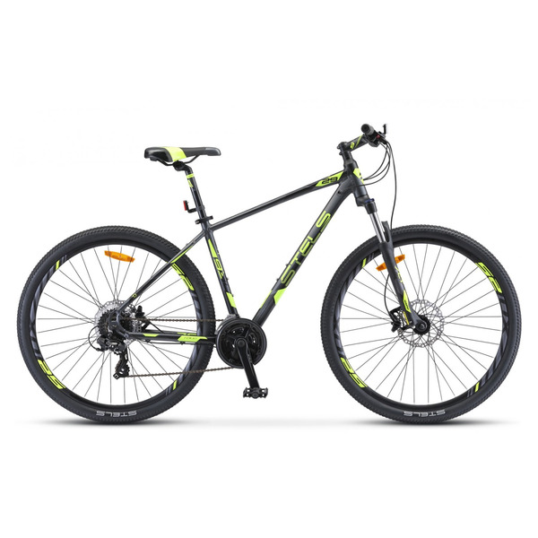 Горный велосипед Stels Navigator 930 D 29" V010 2019 (Рама: 16,5" (Рост: 150-165 см), Цвет: Антрацитовый/чёрный/лайм)