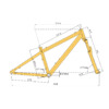 Детский велосипед Author Orbit 16" 2021 (Рама: 9" (Рост: 100-115см), Цвет: Summer Blue // Kawa Green )