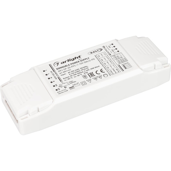 Блок питания Arlight ARJ-SP-20-PFC-1-10V-DALI2-PD 0251111