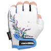 Велоперчатки детские Vinca sport, белые, VG 938 child lavender (Размер: 5XS)