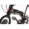 Складной велосипед Alpine Bike F1HD 20" 2022, ALPB_F1HD_22MY (Рама: One size (Рост: 150-180 см), Цвет: черно-красный)