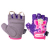 Перчатки велосипедные Vinca Sport, детские, короткий палец, фиолетовые, VG 953 Mila (Размер: 6XS)