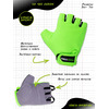 Перчатки велосипедные Vinca Sport, детские, зеленый, VG 985 green (Размер: 3XS)