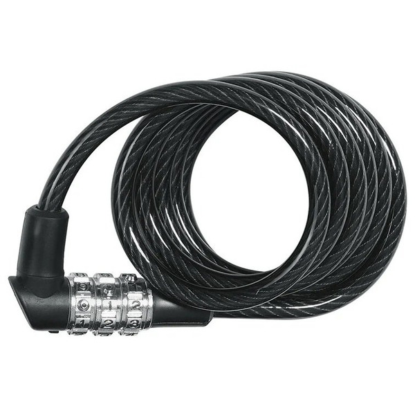 Велосипедный замок ABUS 3506C/120см, тросовый, 6мм, кодовый, класс защиты 1/15, 174гр, черный, 05-0040772