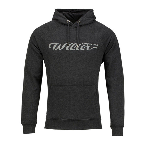 Толстовка велосипедная Wilier LOGO, антрацит, 2022, WL345 (Размер: XL)