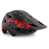 Велошлем Met Parachute MCR, Black/Red, 2024, 3HM120CE00LNR2 (Размер: S)