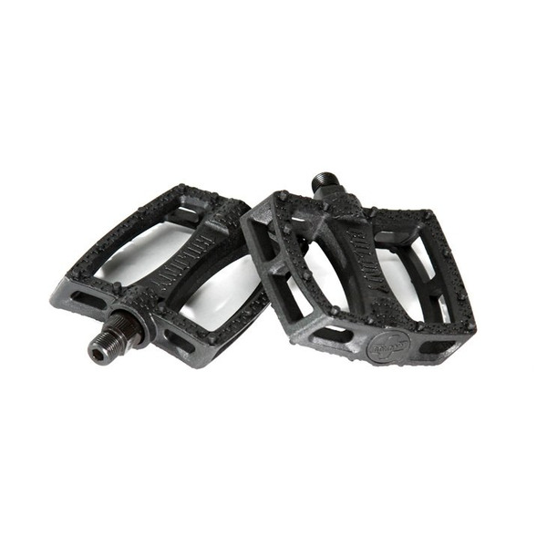 Педали велосипедные COLONY Fantastic Plastic Pedals 9/16" - Nylon/Fibre Mix, цвет черный, 03-002188