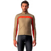 Велокуртка Castelli MORTIROLO VI, мужская, оливковый/красный, 4520506 (Размер: XXXL, Цвет: Оливково/красный)