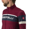Веломайка Castelli PASSISTA, длинный рукав, бордовый, 4522522 (Размер: XXXL, Цвет: Бордовый)