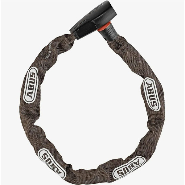 Замок вело ABUS, цепь на ключе 6806K/85см BROWN CATENA 6мм, класс защиты 6/15 коричневый, 05-0090283