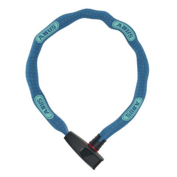 Замок вело ABUS, цепь на ключе 6806K/85см AQUA CATENA 6мм, класс защиты 6/15 голубой, 05-0090282