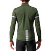 Веломайка Castelli FONDO 2 FZ, длинный рукав, темно-зеленый, 4521513 (Размер: XXXL, Цвет: Темно-зеленый)