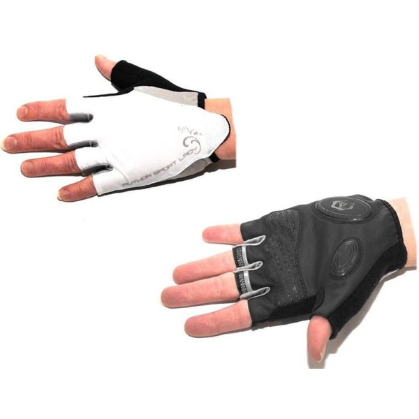 Велоперчатки женские AUTHOR Lady Sport Gel, черно-белые, 8-7130568 (Размер: L)