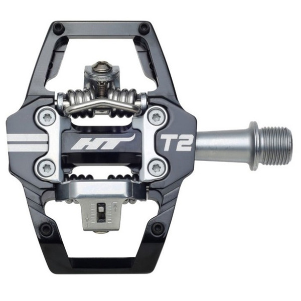 Педали велосипедные HT T2T, 68x84x17 мм, Black, 2024, T2TXXX2Y02G1X1
