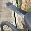 Крыло велосипедное Mucky Nutz Mini Butt Fender Reflective, заднее, черный, MN0248