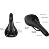 Седло велосипедное SDG Bel-Air V3 Max Steel, 260х140 мм, Black, 06356DS