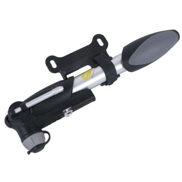 Насос GIYO GP-24, ручной, пластиковый, 120PSI, цвет серебристый, 6-180242