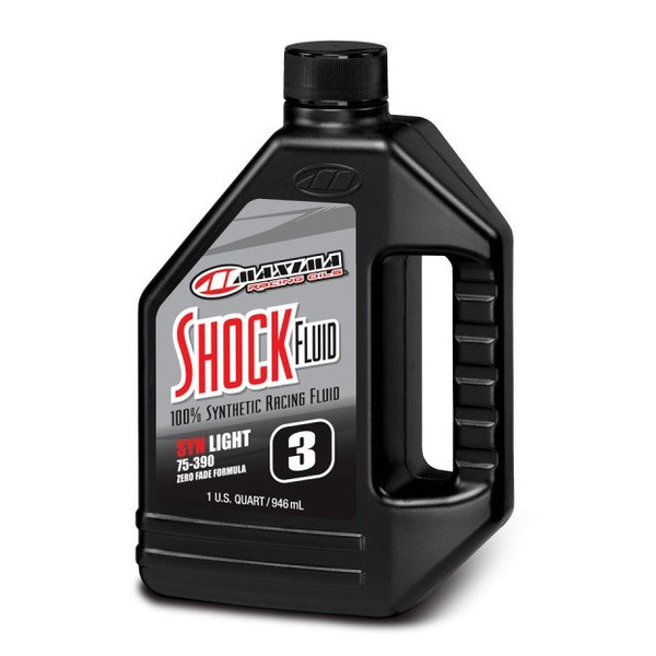 Масло вилочное Maxima SYNTHETIC RACING SHOCK Fluid Light 75/390, 3wt, 946 мл, 50-57901