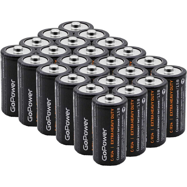 Батарейка GoPower R14 00-00015596
