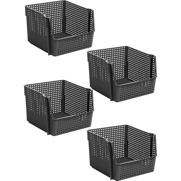 Штабелируемая корзинка для хранения Violet Лофт N-8500/4-18