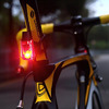 Фонарь Nova Moon Alcor 1SMD задний, повышенной яркости, USB-заряд, Li-Pol АКБ 250МАh, красный 5-220460