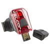Фонарь Nova Moon Alcor 1SMD задний, повышенной яркости, USB-заряд, Li-Pol АКБ 250МАh, красный 5-220460