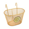 Корзинка Vinca Sport, стальная, 240x150x150 мм, Gold, P 09 gold