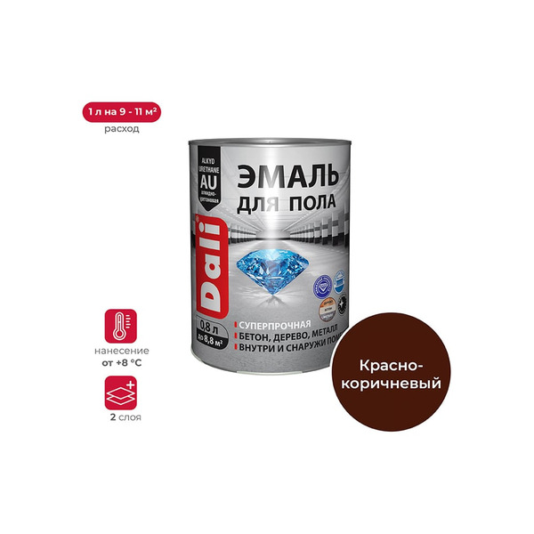 Эмаль для пола DALI 55001