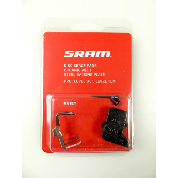 Колодки тормозные AVID DISC BRAKE, LEVEL Ultimate and TLM, HRD, organic pad, ind. packed, A249840