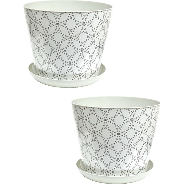 Круглое кашпо Violet N-Kahpo-2/-38185-52